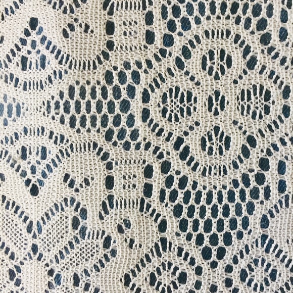 Denim vest with lace back detail - Picture 9 of 9